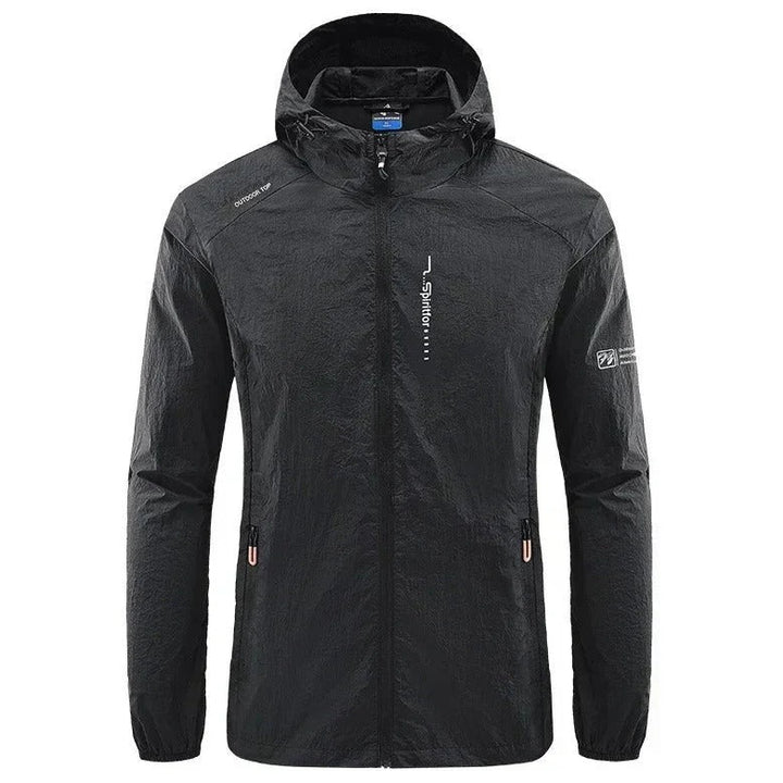 Veste d'été ultra légère homme à capuche – coupe-vent