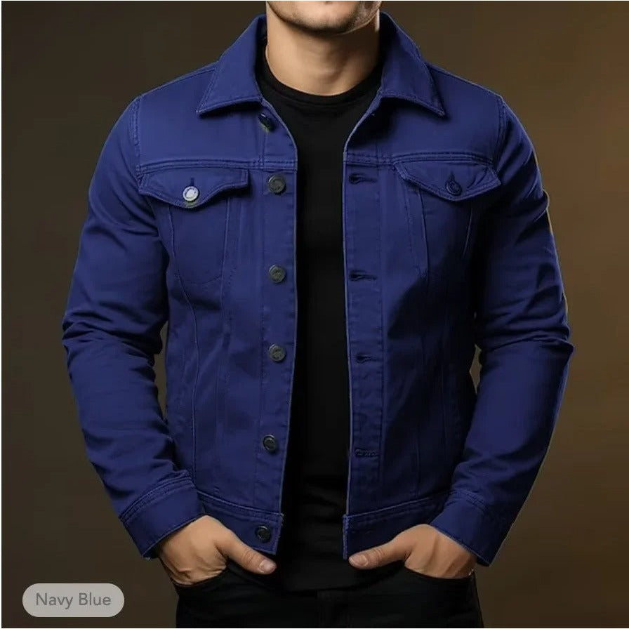 Veste en jean légère homme – idéale printemps et automne