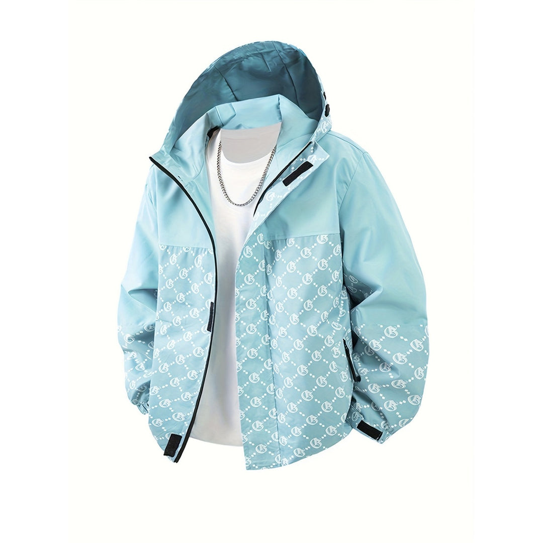 Veste homme oversize à capuche zippée – look moderne