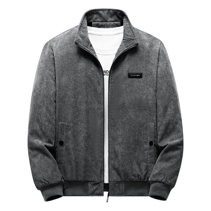 Veste Léopold en velours côtelé doublée sherpa – bien chaude