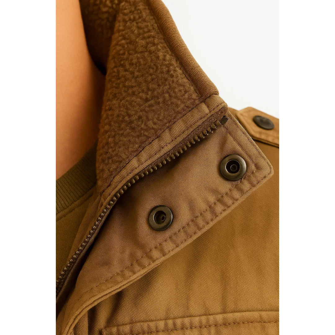 Veste polaire thermique à capuche pour homme – style casual