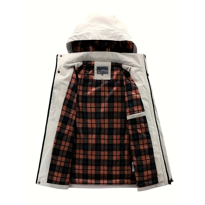 Veste softshell homme imperméable et coupe-vent à capuche