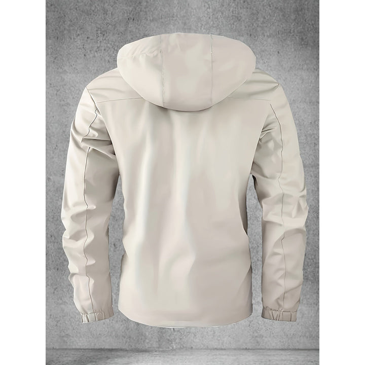 Veste softshell homme imperméable et coupe-vent à capuche