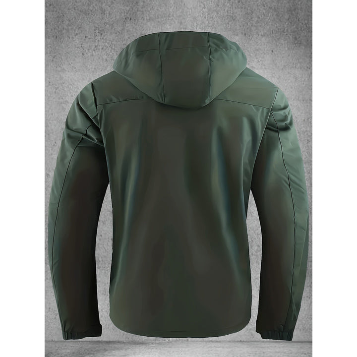 Veste softshell homme imperméable et coupe-vent à capuche